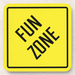 Fun Zone Hard Plastic Onderzetter