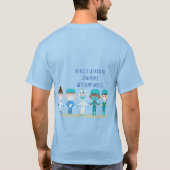 Fun Zurse Doctor Stab People Sharp Objects Quote T-shirt (Achterkant)