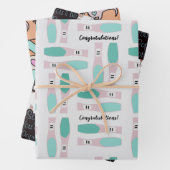 Fun Zwangerschap Humor Baby shower Inpakpapier Vel (In situ)