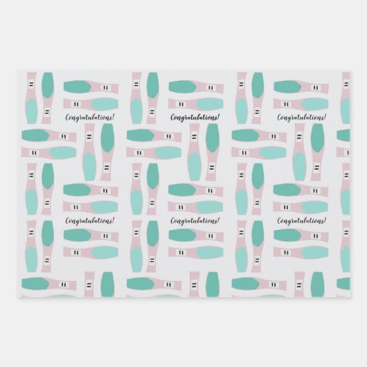 Fun Zwangerschap Humor Baby shower Inpakpapier Vel (Voorkant)