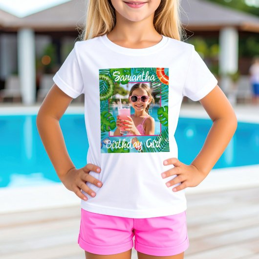 Fun Zwembadfeest Gastheer T-Shirt