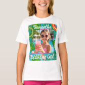 Fun Zwembadfeest Gastheer T-Shirt (Voorkant)