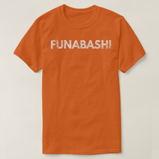 Funabashi Japan Distress Graphic T-Shirt (Design voorkant)