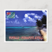 Funafuti Atoll Beach - Tuvalu - Briefkaart (Voorkant)