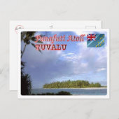 Funafuti Atoll - Tuvalu - Briefkaart (Voorkant / Achterkant)