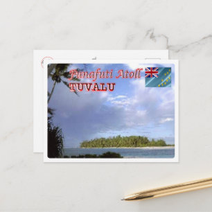 Funafuti Atoll - Tuvalu - Briefkaart