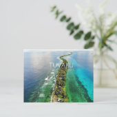 Funafuti, Tuvalu Ansichtkaart Briefkaart (Staand voorkant)