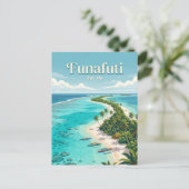 Funafuti Tuvalu Briefkaart (Staand voorkant)