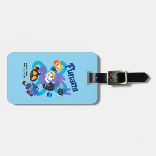 Funana Luggage Tags Bagagelabel (Voorkant horizontaal)
