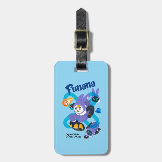 Funana Luggage Tags Bagagelabel (Voorkant verticaal)