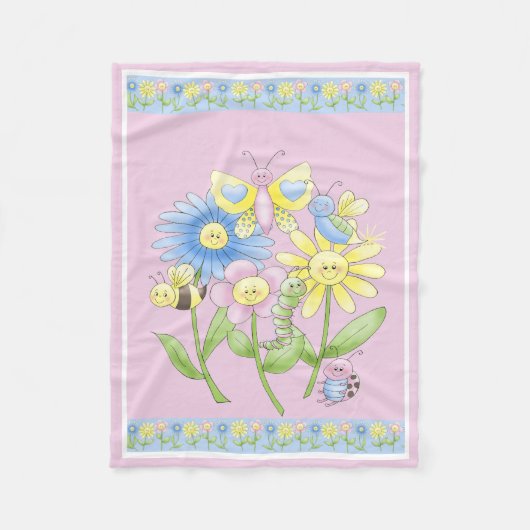 FunBugs Fleece Deken (Voorkant)