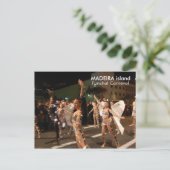 Funchal Carneval Briefkaart (Staand voorkant)