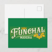 Funchal Madeira Briefkaart (Voorkant / Achterkant)