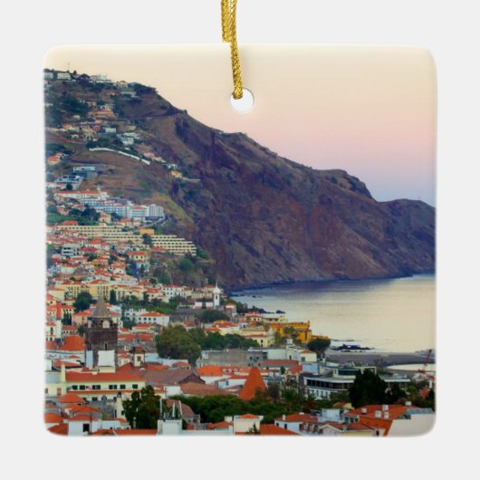 Funchal Madeira kerstversiering Keramisch Ornament (Voorkant)