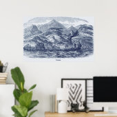 Funchal, Madeira  Print (Thuiskantoor)