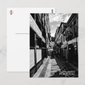 Funchal-steegjes: Madeira (Portugal) Briefkaart (Voorkant / Achterkant)