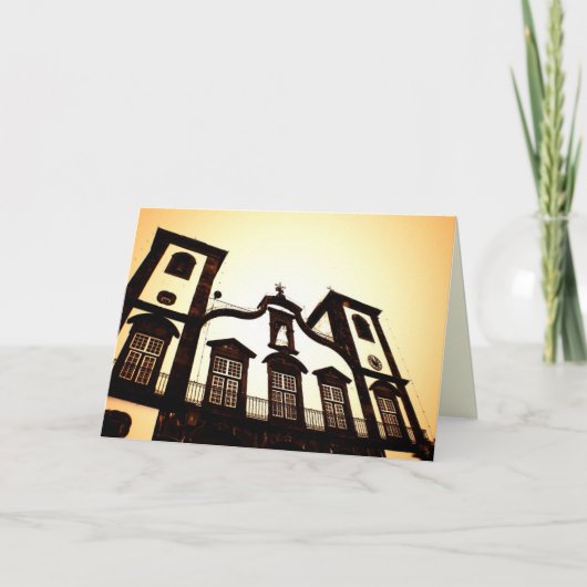 Funchal Style: Madeira (Portugal) Kaart (Voorkant)