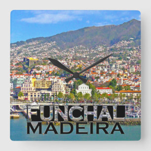 Funchal Vierkante Klok