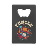 Funcle Creditkaart Flessenopener (Voorkant)