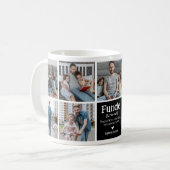 Funcle Foto Collage Definitie Schattig Moderne Oom Koffiemok (Voorkant links)