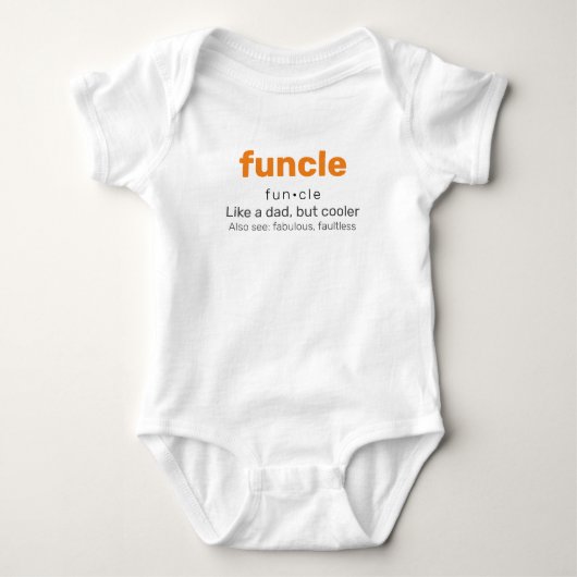 Funcle - Fun Oom Familie Romper (Voorkant)