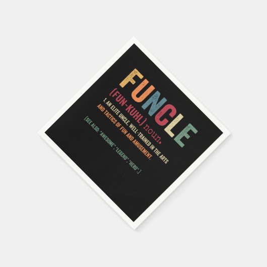 Funcle Funny Uncle Definition, Awesome Legend Hero Servet (Hoek)