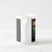 Funcle Funny Uncle Definition Porselein Kop (Achterkant)