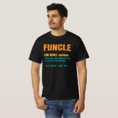 Funcle Funny Uncle Definition T-shirt (Voorkant volledig)