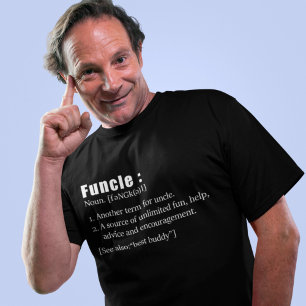 Funcle Funny Uncle Definition T-shirt