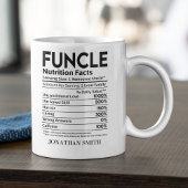 Funcle Nutritions Facts, Funny uncle Koffiemok