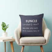 FUNCLE oom Gift Funny Joke Kussen (Stoel)