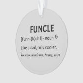 FUNCLE oom Gift Ornament (voorkant)