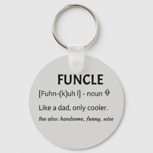 FUNCLE oom Gift Sleutelhanger