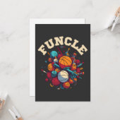 FUNCLE - The Fun Uncle Sports Equipment Whirlwind Kaart (Voorkant / Achterkant in situ)