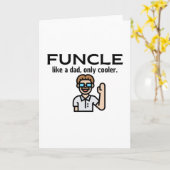 FUNCLE - zoals een vader, alleen koeler | oom Kaart (Gele Bloem)