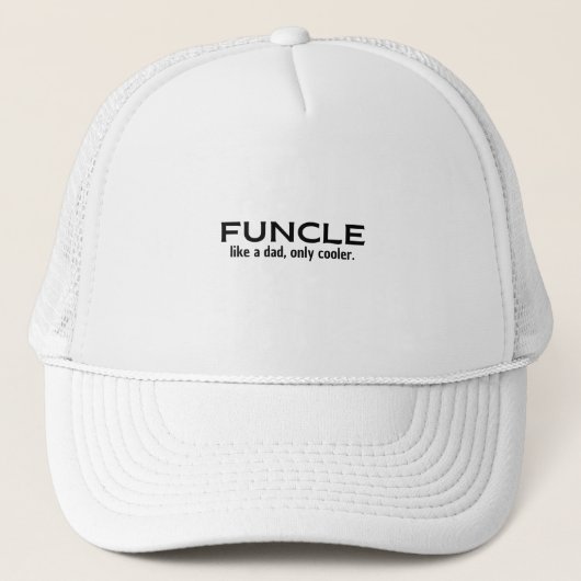 FUNCLE - zoals een vader, alleen koeler | oom Trucker Pet (Voorkant)