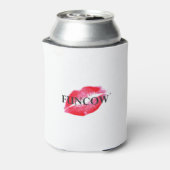 FUNCOW PINK KISS BLIKJESKOELER (Blikje Achterkant)