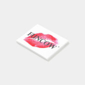 FUNCOW PINK KISS POST-IT® NOTES (Schuin)