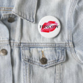 FUNCOW ROZE KISS RONDE BUTTON 5,7 CM (In situ)