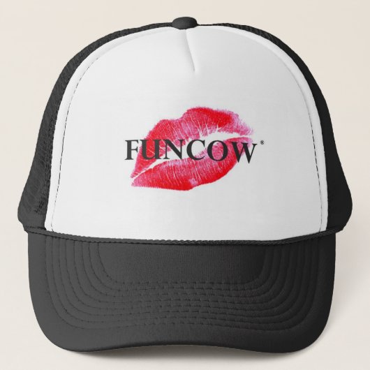 FUNCOW ROZE KISS TRUCKER PET (Voorkant)