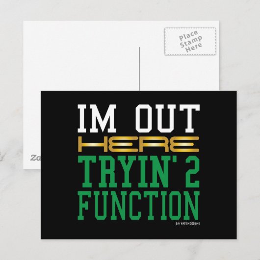 Functie Briefkaart (Voorkant / Achterkant)