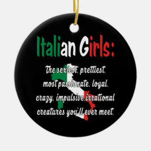 FUNCTIE ITALIAANSE GIRLS KERAMISCH ORNAMENT