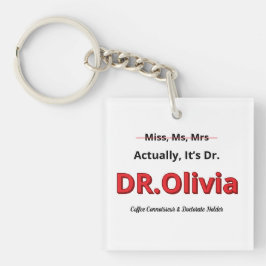Functie Moeder Grappig Promotie Geschenk Voor Haar Sleutelhanger
