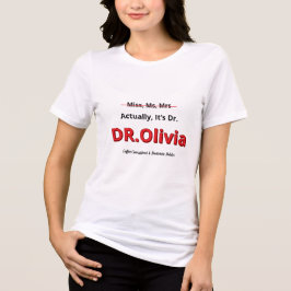 Functie Moeder Grappig Promotie Geschenk Voor Haar Tri-Blend Shirt