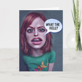 FUNCTIE OVER DE HILL BIRTHDAY KAART (Voorkant)