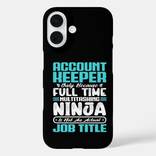 Functie Titel Beroep Vaardigheden Beheerder Accoun Case-Mate iPhone Case (Achterkant)