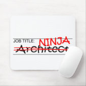 Functie Titel Ninja Architect Muismat (Met muis)
