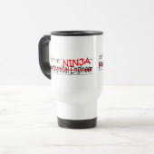 Functie Titel Ninja - Mech Eng Reisbeker (Voorkant links)