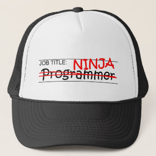 Functie Titel Ninja - Programmer Trucker Pet