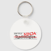 Functie Titel Ninja - Radioloog Sleutelhanger (Voorkant)